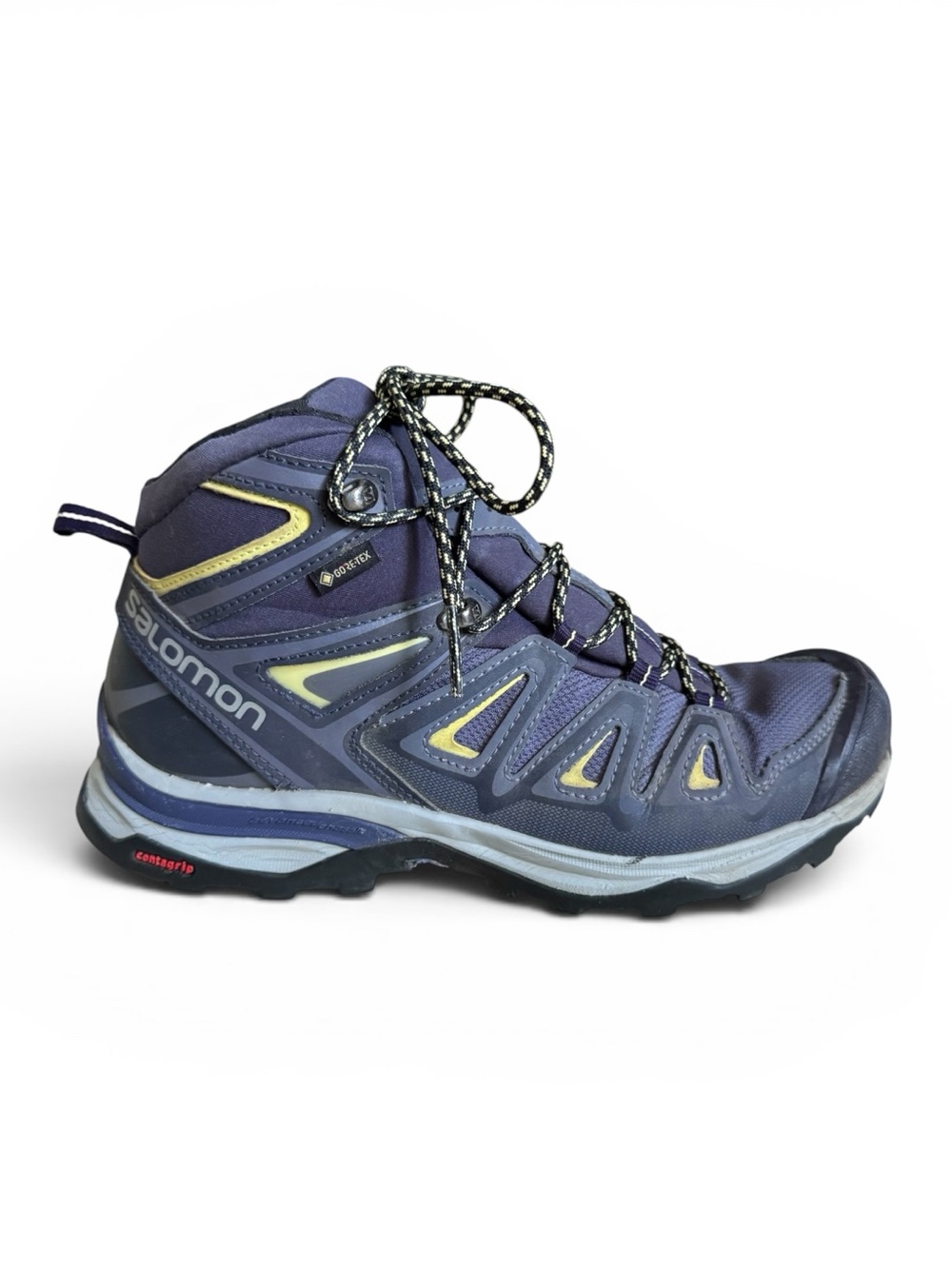Salomon X Ultra 3 Mid GTX Hiking Boots Outdoor Waterproof Shoes Purple 8